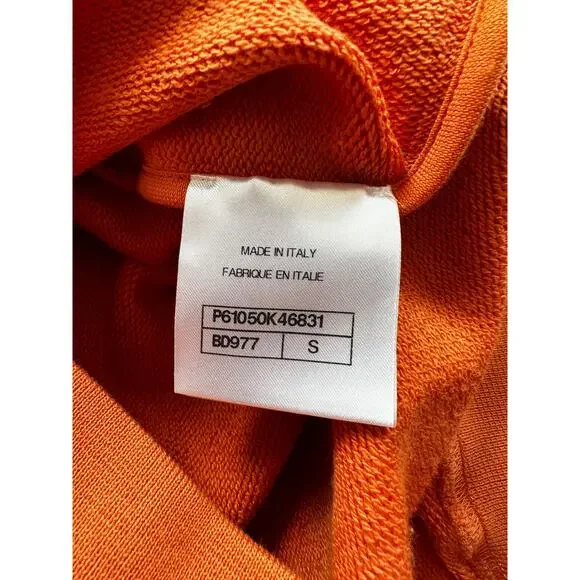 Chanel Pharrell Orange Embroidered Graphics Hoodie - Picture 6 of 8